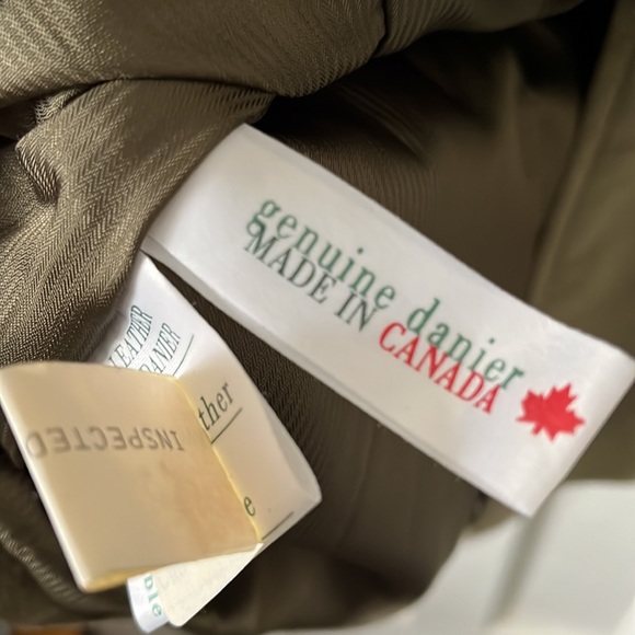 NWT DANIER suede nubuck blazer M Sage green - Picture 4 of 11